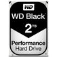 Western Digital WD_BLACK Black disque dur 2 To 7200 tr/min 64 Mo 3.5" Série ATA III