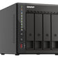 QNAP QVP-41C serveur de stockage NAS Tower Intel® Celeron® J6412 8 Go DDR4 0 To Noir