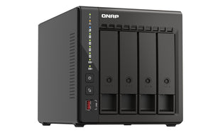 QNAP QVP-41C serveur de stockage NAS Tower Intel® Celeron® J6412 8 Go DDR4 0 To Noir