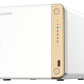 QNAP TS-462-4G serveur de stockage NAS Tower Intel® Celeron® N4505 4 Go DDR4 0 To QNAP QTS Blanc