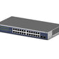NETGEAR GS724Tv6 Géré L2+/L3 Gigabit Ethernet (10/100/1000) 1U Bleu, Gris