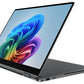 Samsung Galaxy Book5 Pro 360 Copilot+ PC Intel Core Ultra 7 256V Ordinateur portable 40,6 cm (16") Écran tactile WQXGA+ 16 Go LPDDR5x-SDRAM 1 To SSD Wi-Fi 7 (802.11be) Windows 11 Home Gris