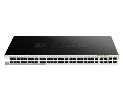 D-Link DGS-1210-52 Géré L2 Gigabit Ethernet (10/100/1000) 1U Noir