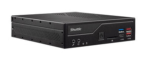 Shuttle Slim PC DH670 , S1700, 2x HDMI, 2x DP , 2x LAN, 2x COM, 8x USB, 1x 2.5", 2x M.2, fonctionnement permanent 24/7, attaches VESA