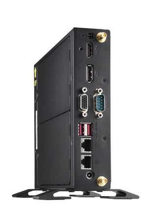 Shuttle XPC slim Barebone DS20U3V2, i3-10110U, 2x LAN (1xGbit, 1x 2.5Gbit), 1xCOM, 1xHDMI, 1xDP, fanless, fonctionnement permanent 24/7