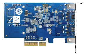 QNAP QXG-10G2T-X710 carte réseau Interne Ethernet 1000 Mbit/s