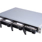 QNAP TS-431XeU NAS Rack (1 U) Annapurna Labs Alpine AL-314 2 Go DDR3 0 To QNAP QTS Noir, Acier inoxydable