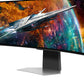 Samsung G95SC écran plat de PC 124,5 cm (49") 5120 x 1440 pixels Dual QHD OLED Argent
