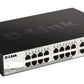 D-Link DGS-1210-20 Géré L2 Gigabit Ethernet (10/100/1000) 1U Noir