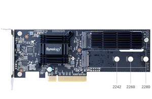 Synology M2D18 carte et adaptateur d'interfaces Interne M.2