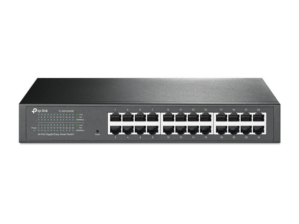 TP-Link TL-SG1024DE commutateur réseau Géré L2 Gigabit Ethernet (10/100/1000) Noir