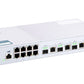 QNAP QSW-M408-4C commutateur réseau Géré L2 Gigabit Ethernet (10/100/1000) Blanc