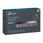 TP-Link TL-SG1016PE commutateur réseau Géré L2 Gigabit Ethernet (10/100/1000) Connexion Ethernet, supportant l'alimentation via ce port (PoE) Noir
