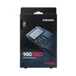 Samsung MZ-V8P2T0BW disque SSD 2 To M.2 PCI Express 4.0 NVMe V-NAND MLC