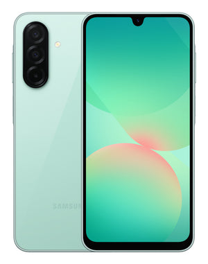 Samsung Galaxy A26 17 cm (6.7") Double SIM Android 15 5G USB Type-C 6 Go 128 Go 5000 mAh Couleur menthe