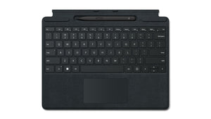 Microsoft Surface Pro Signature Keyboard with Slim Pen 2 AZERTY Français Microsoft Cover port Noir