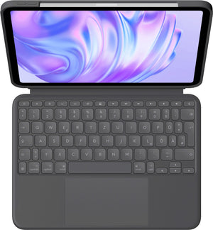 Logitech Combo Touch QWERTZ Allemand Smart Connector Graphite