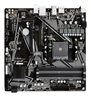 GIGABYTE Carte mère A520M DS3H V2 - Prend en charge les processeurs AMD Ryzen série 5000 AM4, jusqu'à 4733 MHz DDR4 (OC), PCIe 3.0 x16, LAN GbE, USB 3.2 Gen 1