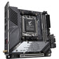 GIGABYTE B650I AORUS ULTRA Carte Mère - Compatible avec les processeurs AMD Ryzen 9000, VRM numérique 8+2+1, jusqu'à 7200MHz DDR5 (OC), 1x PCIe 5.0 + 2x PCIe 4.0 M.2, Wi-Fi 6E, LAN 2.5GbE, USB 3.2 Gen 2x2
