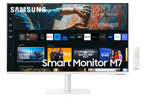 Samsung M70C écran plat de PC 81,3 cm (32") 3840 x 2160 pixels 4K Ultra HD LED Blanc
