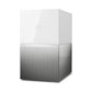 Western Digital My Cloud Home Duo dispositif de stockage cloud personnel 12 To Ethernet/LAN Blanc