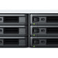Synology RackStation RS2423RP+ serveur de stockage NAS Rack (2 U) Ryzen Embedded V1780B 8 Go DDR4 0 To DiskStation Manager Noir, Gris