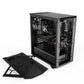 be quiet! Pure Base 500 noir | Boîtier PC, Mini ATX / Micro ATX / ATX, 2 ventilateurs Pure Wings 2 140 mm