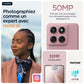 Motorola edge 60 fusion 16,9 cm (6.67") Double SIM Android 15 5G USB Type-C 8 Go 256 Go 5200 mAh Rose