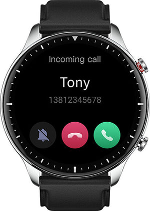 Amazfit GTR 2 Classic 3,53 cm (1.39") AMOLED Numérique 454 x 454 pixels Écran tactile Argent Wifi GPS (satellite)