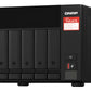 QNAP TVS-675 NAS Tower ZhaoXin KaiXian KX-6000 KX-U6580 8 Go DDR4 0 To QuTS hero Noir