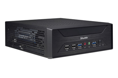 Shuttle XPC slim Barebone XH510G - S1200, Intel H510, 1xDP, 1xHDMI, 1x PCI-E 16X, 1x LAN, 1x 2.5", 2x M.2, fonctionnement permanent 24/7