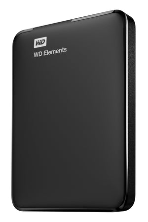 Western Digital Elements Portable disque dur externe 4 To 2.5" USB 3.2 Gen 1 (3.1 Gen 1) Noir