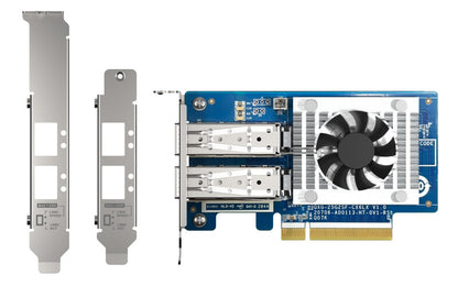 QNAP QXG-25G2SF-CX6 carte réseau Interne Fibre 25000 Mbit/s