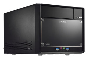 Shuttle XPC cube Barebone SH610R4 - S1700, Intel H610, 1x PCIe X16, 1x PCIe X1, 1x LAN,1x HDMI, 2x DP, 1x VGA 2x 3.5"