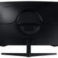 Samsung S32CG554EU LED display 81,3 cm (32") 2560 x 1440 pixels Wide Quad HD Noir