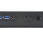 Shuttle XPC Nano PC NC40U, Intel Celeron 7305U, 1x HDMI, 1x DP,1xUSB-C/DP, 6x USB3.2, 1x 2.5" bay, 2x M.2, 1x LAN, RAID, fonctionnement permanent 24/7, attaches VESA