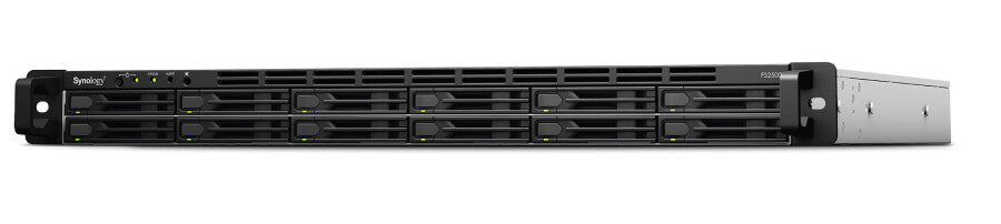 Synology FlashStation FS2500 serveur de stockage NAS Rack (1 U) Ryzen Embedded V1780B 8 Go DDR4 0 To Noir, Gris