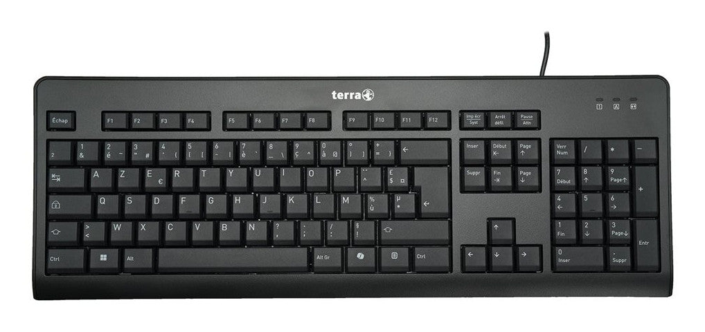 TERRA Keyboard 1500 Corded [FR] USB black/noir Copilot AZERTY, 105 Tasten, kabelgebunden, 1,80m_72824.jpg