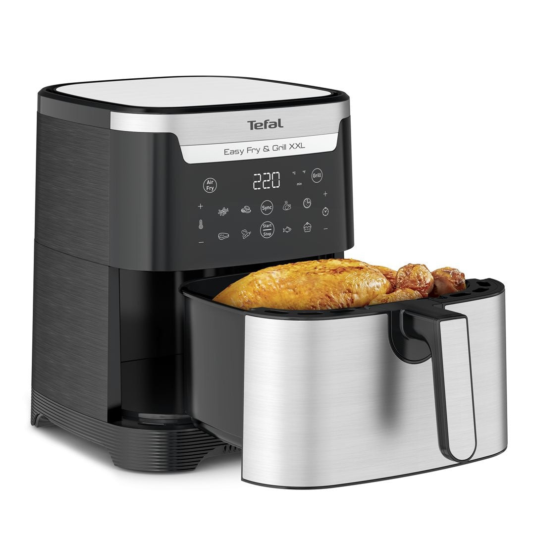 Tefal EY801D Easy Fry & Grill XXL Air Fryer black/stainless steel_76080.jpg