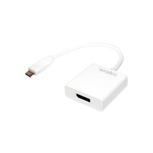 Adapter USB-C DP (St/Bu) 15cm weiss/white_46835.jpg